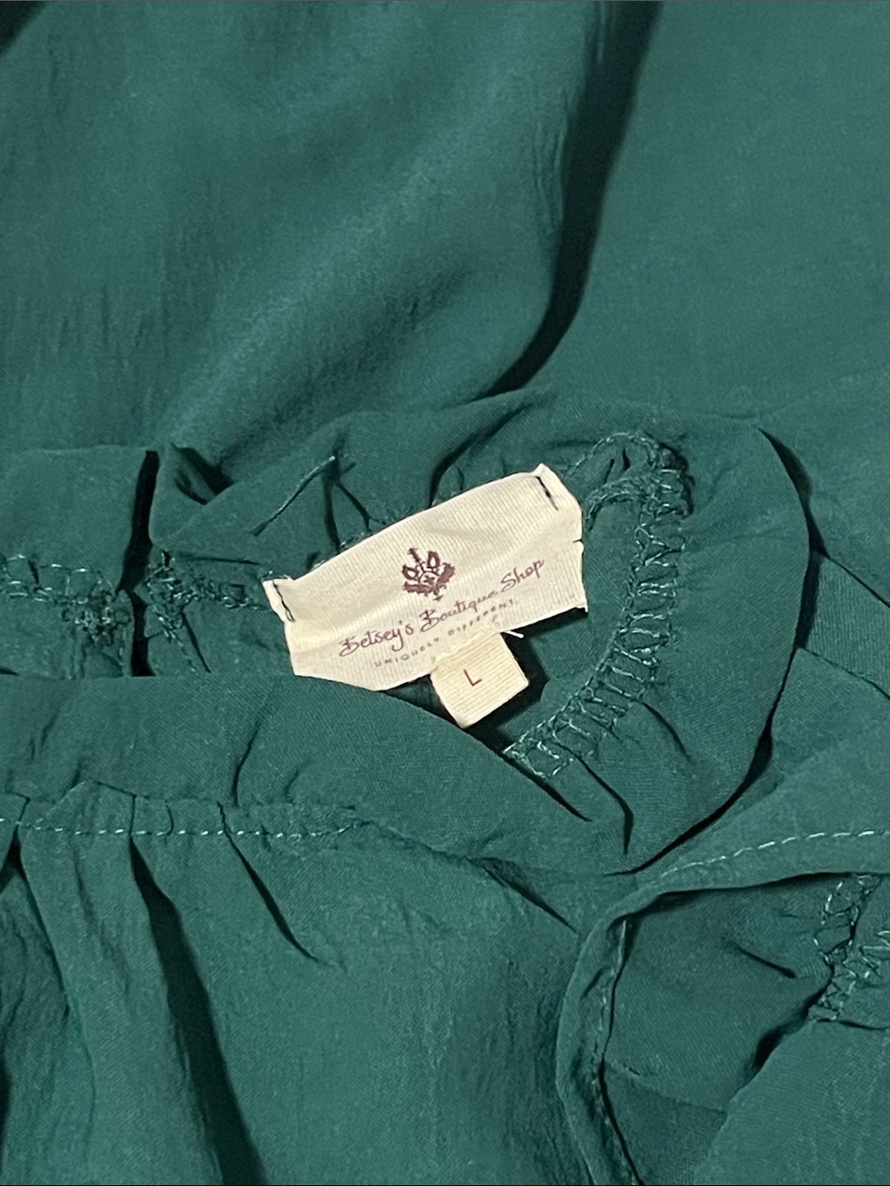 NWOT Betsey’s Boutique Shop Blouse Top Shirt